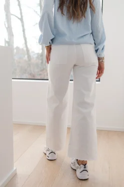 Jeans-EASY-CLOTHES Jeans Bastian - blancEasy Clothes Blanc