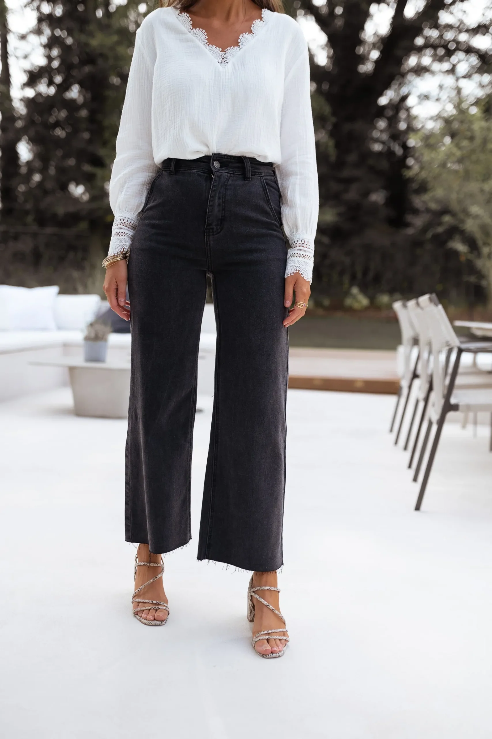Jeans-EASY-CLOTHES Jeans Bastian - gris foncéEasy Clothes Gris foncé