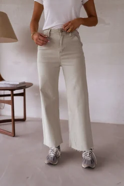Jeans-EASY-CLOTHES Jeans Bastian - vert clairEasy Clothes Vert clair       