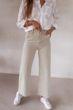Jeans-EASY-CLOTHES Jeans Bastian - vert clairEasy Clothes Vert clair       