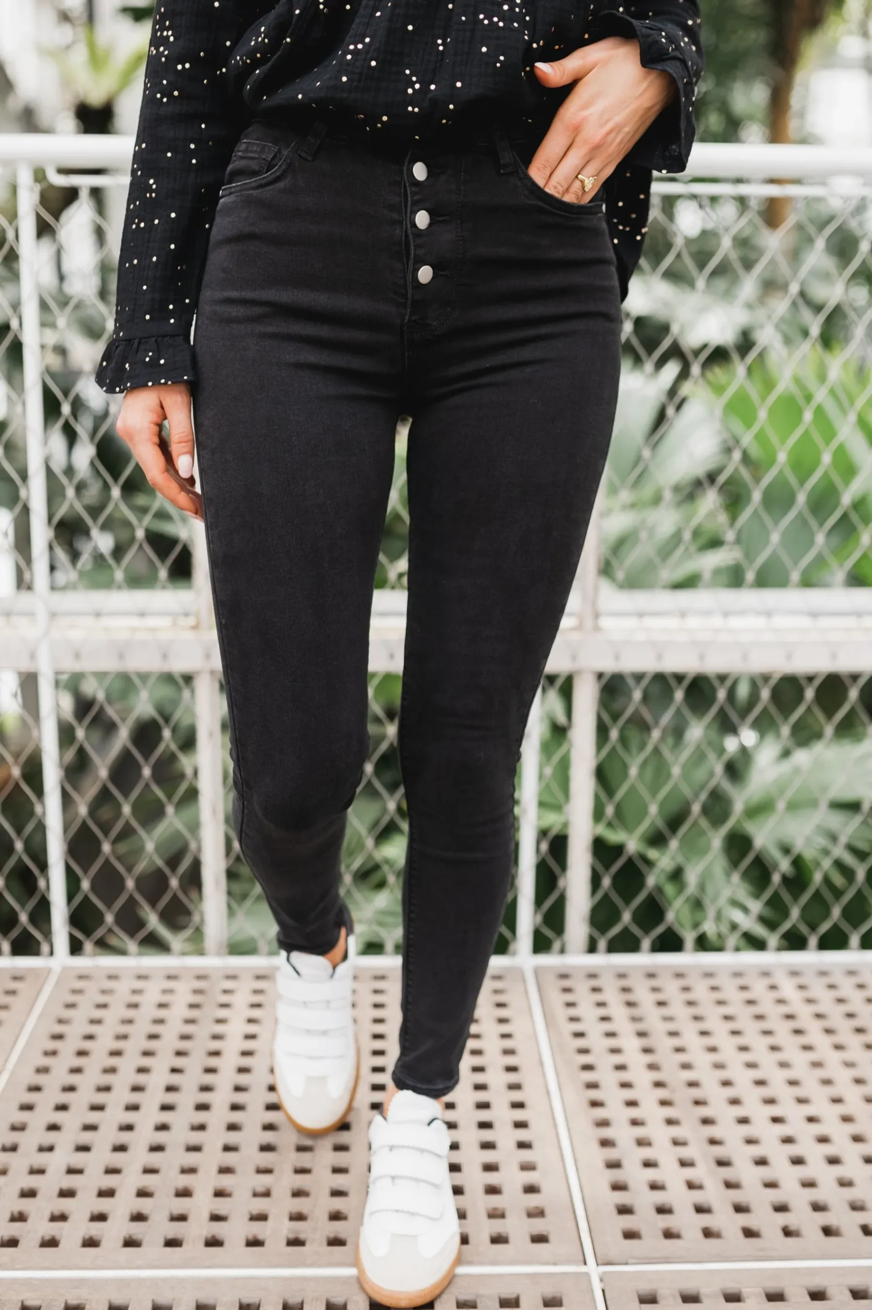 Jeans-EASY-CLOTHES Jeans Emile - noirEasy Clothes Noir