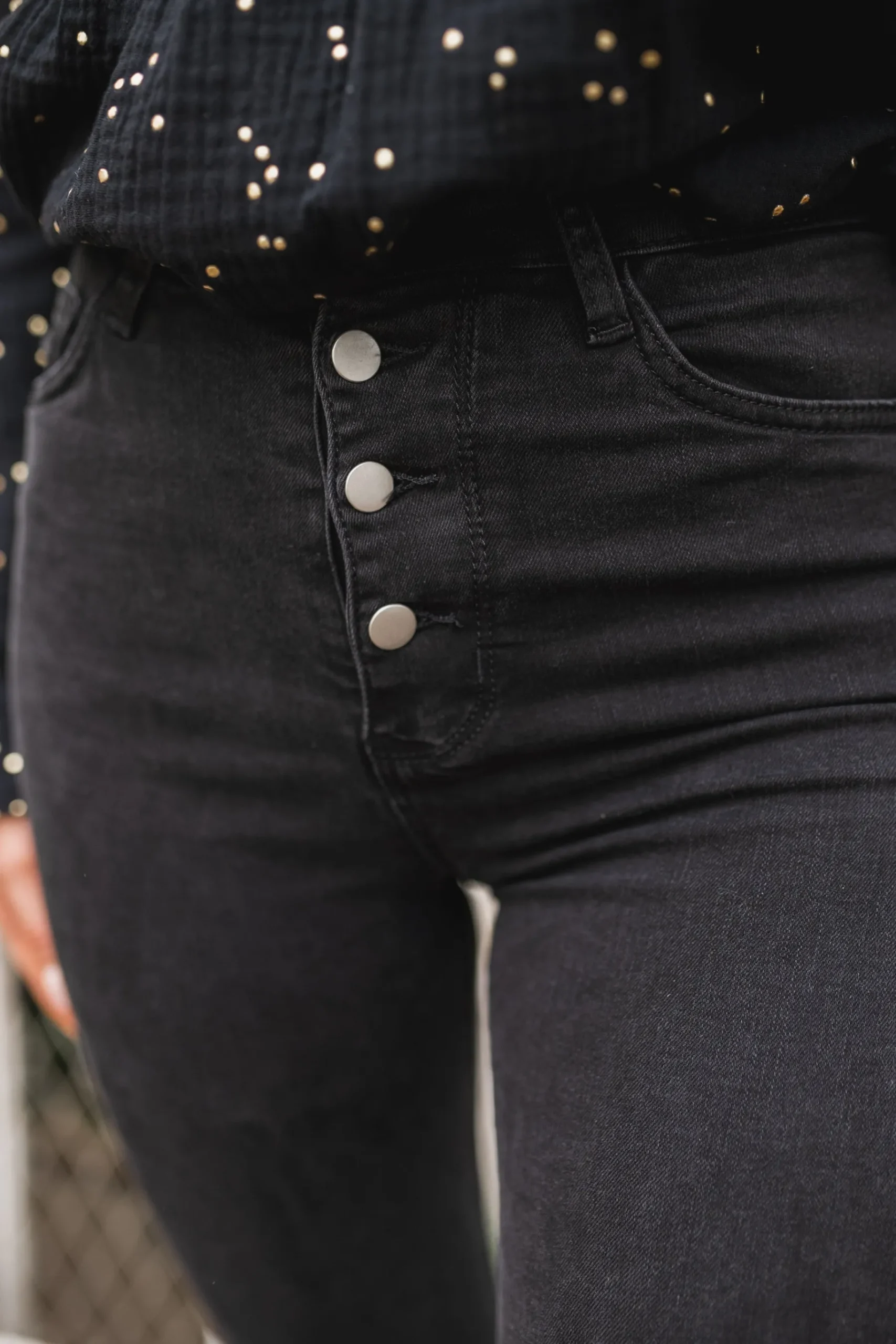 Jeans-EASY-CLOTHES Jeans Emile - noirEasy Clothes Noir