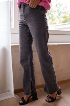 Jeans-EASY-CLOTHES Jeans Hailey - grisEasy Clothes Gris       