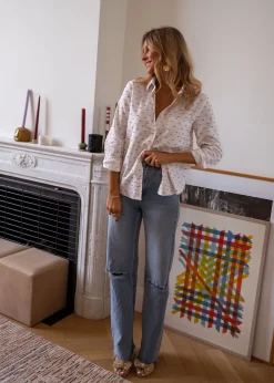 Jeans-EASY-CLOTHES Jeans Houston - bleuEasy Clothes Bleu
