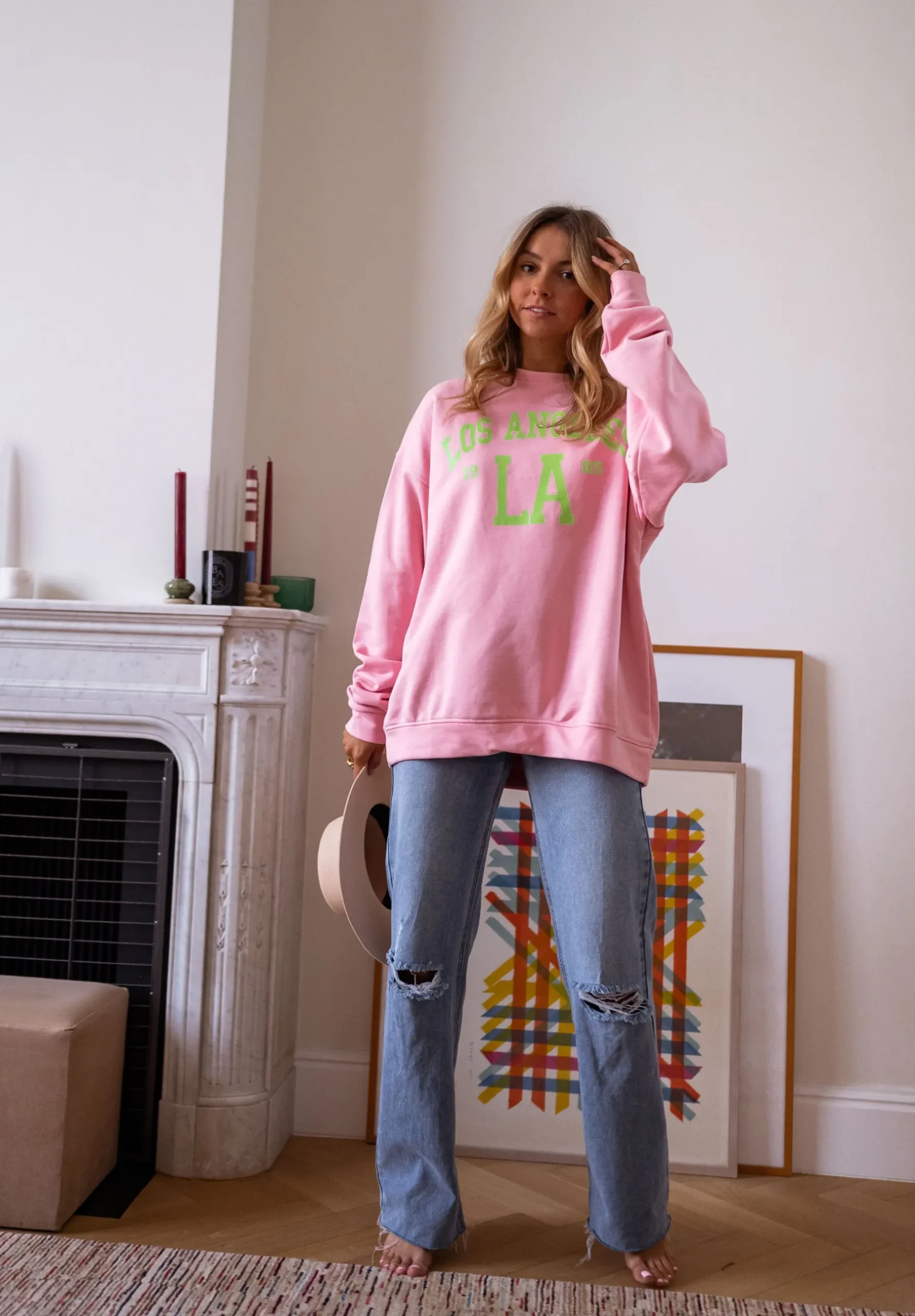 Jeans-EASY-CLOTHES Jeans Houston - bleuEasy Clothes Bleu