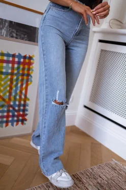Jeans-EASY-CLOTHES Jeans Houston - bleuEasy Clothes Bleu