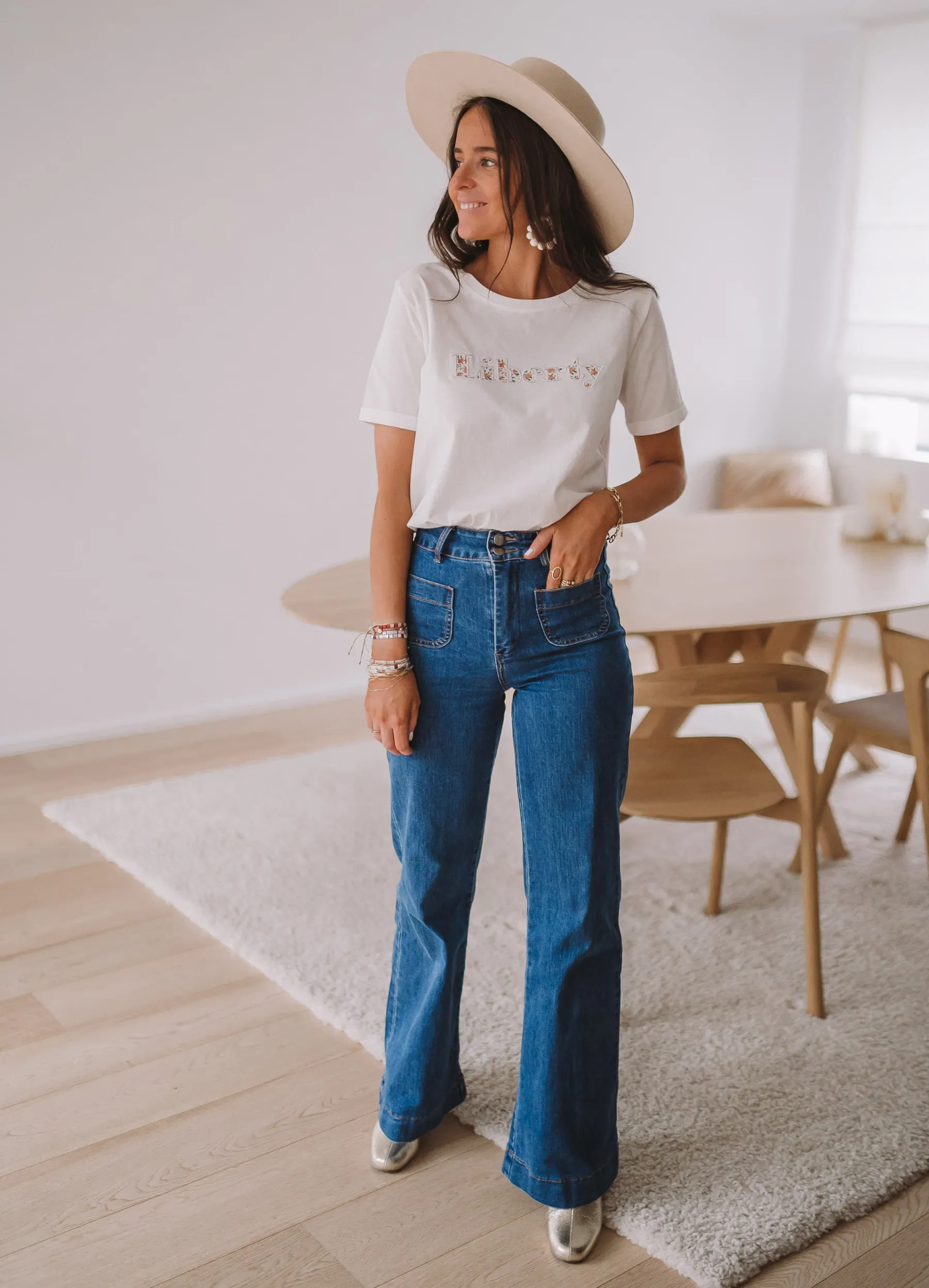 Jeans-EASY-CLOTHES Jeans Hugues - bleu moyenEasy Clothes Bleu moyen