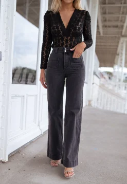 Jeans-EASY-CLOTHES Jeans Hugues - gris foncéEasy Clothes Gris foncé       