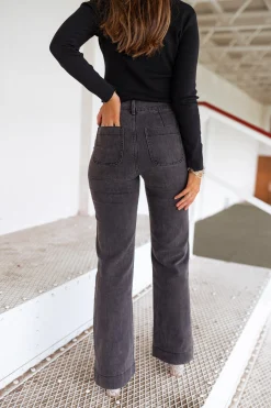 Jeans-EASY-CLOTHES Jeans Hugues - gris foncéEasy Clothes Gris foncé       