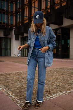 Jeans-EASY-CLOTHES Jeans Maddie - BleuEasy Clothes Bleu