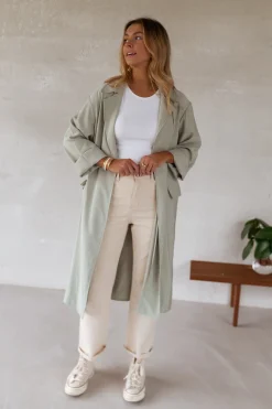 Jeans-EASY-CLOTHES Jeans Solan - beigeEasy Clothes Beige