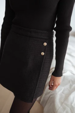 Jupes & Shorts-EASY-CLOTHES Jupe Beryl - noireEasy Clothes Noire