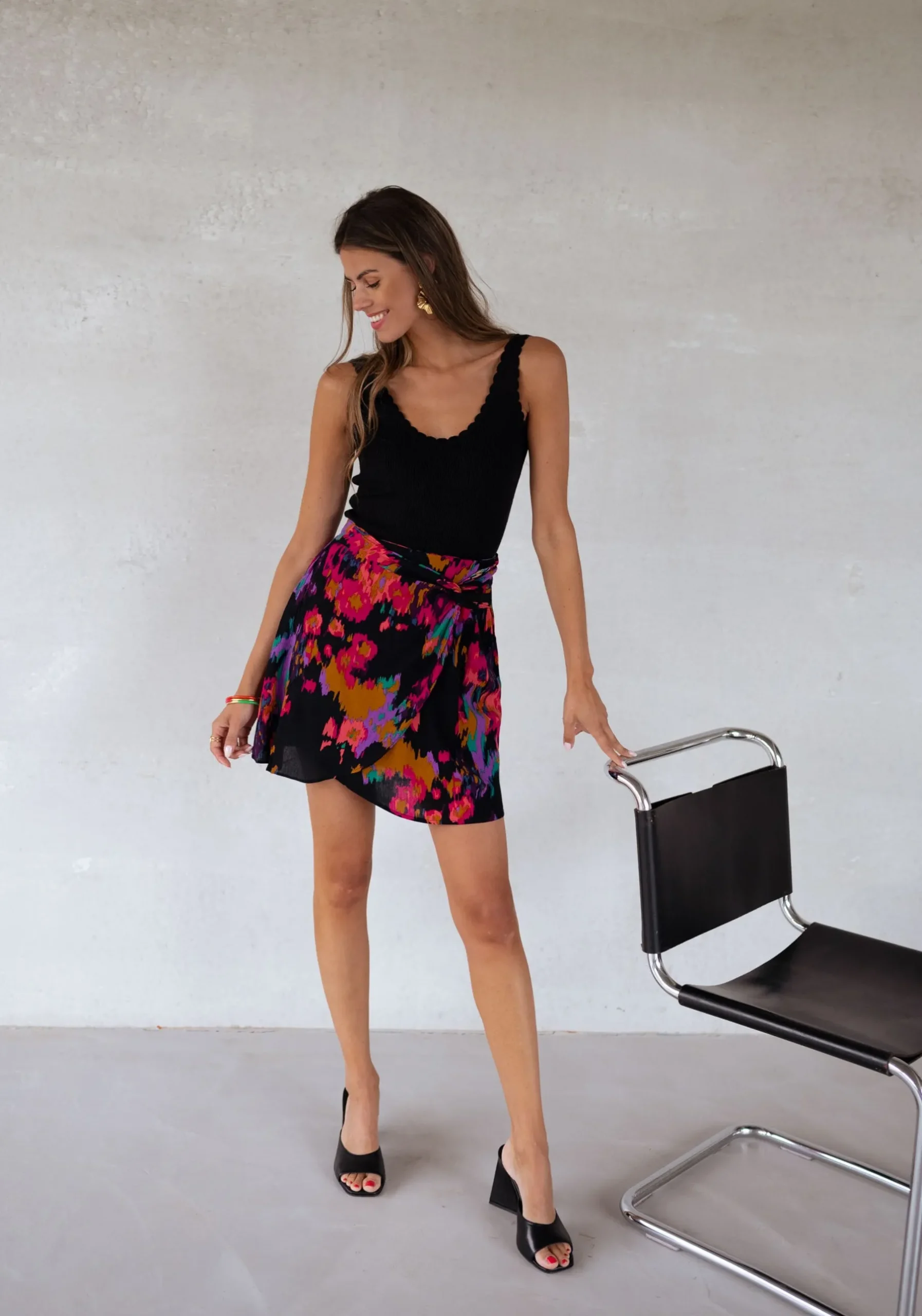 Jupes & Shorts-EASY-CLOTHES Jupe Béné - à motifsEasy Clothes À motifs