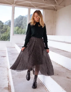 Jupes & Shorts-EASY-CLOTHES Jupe Davis - léopardEasy Clothes Léopard
