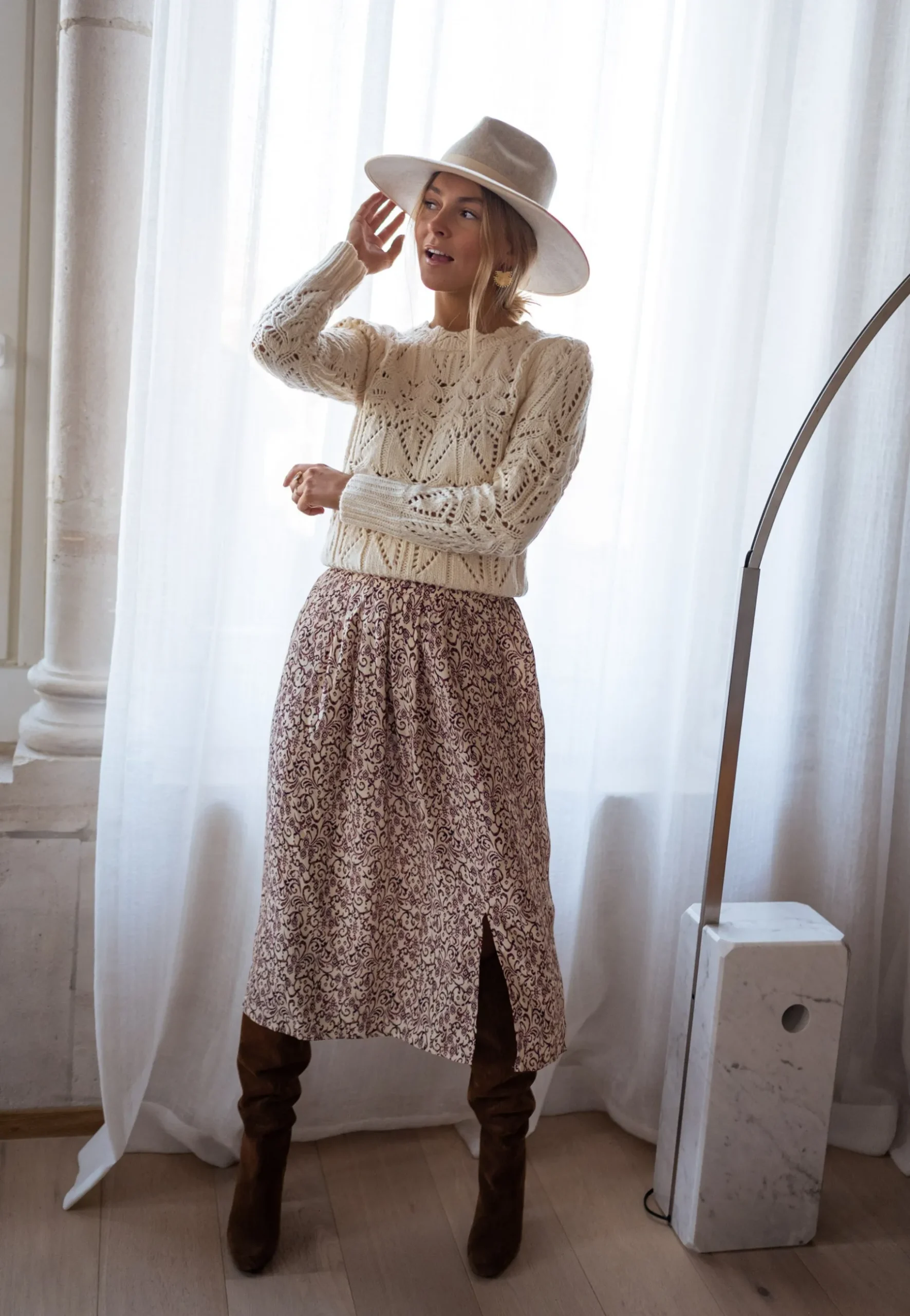 Jupes & Shorts-EASY-CLOTHES Jupe Elyne CREATION - à motifsEasy Clothes À motifs