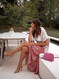 Jupes & Shorts-EASY-CLOTHES Jupe longue Charlie - à fleursEasy Clothes À fleurs