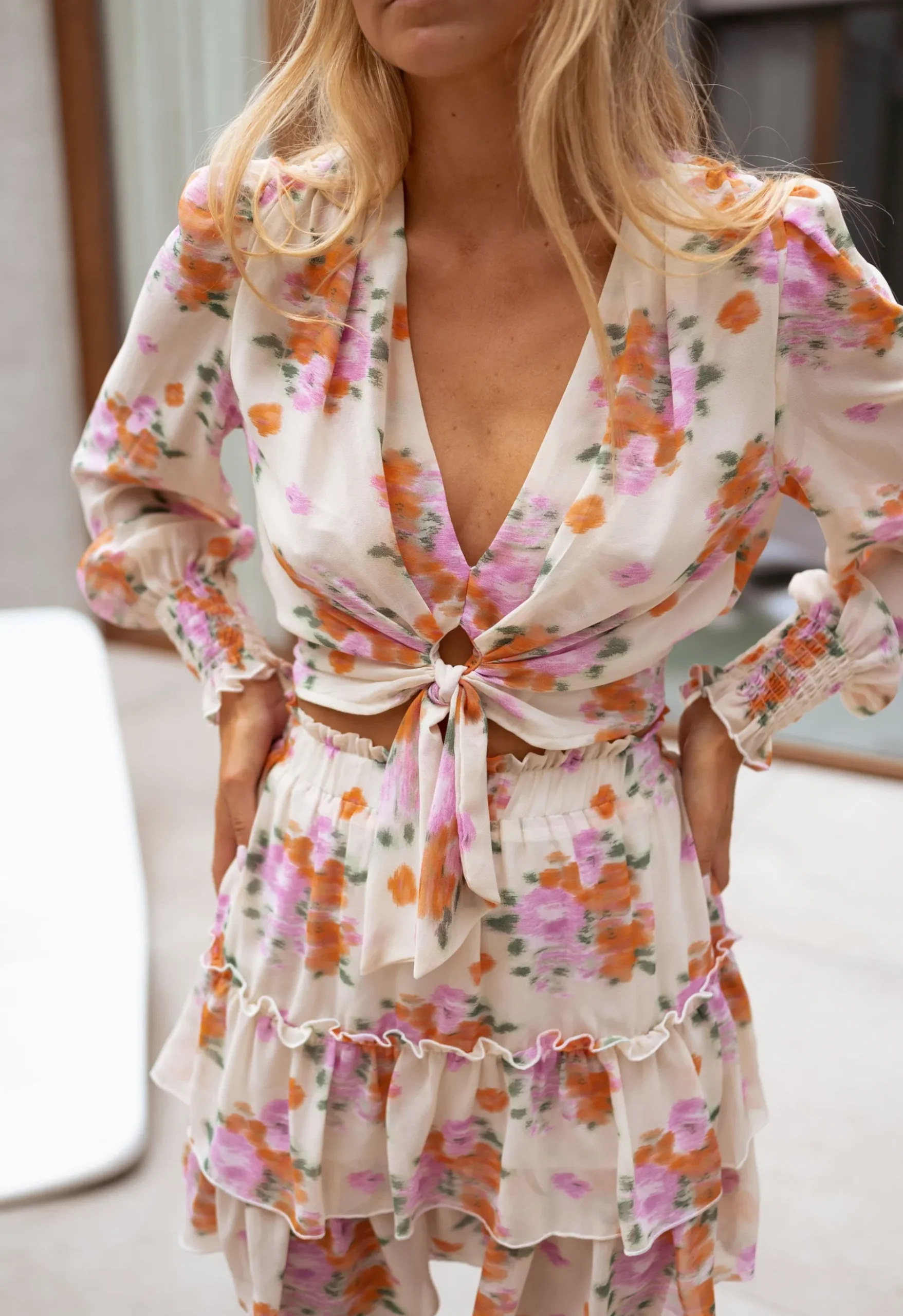 Jupes & Shorts-EASY-CLOTHES Jupe Lush - fleurieEasy Clothes Fleurie