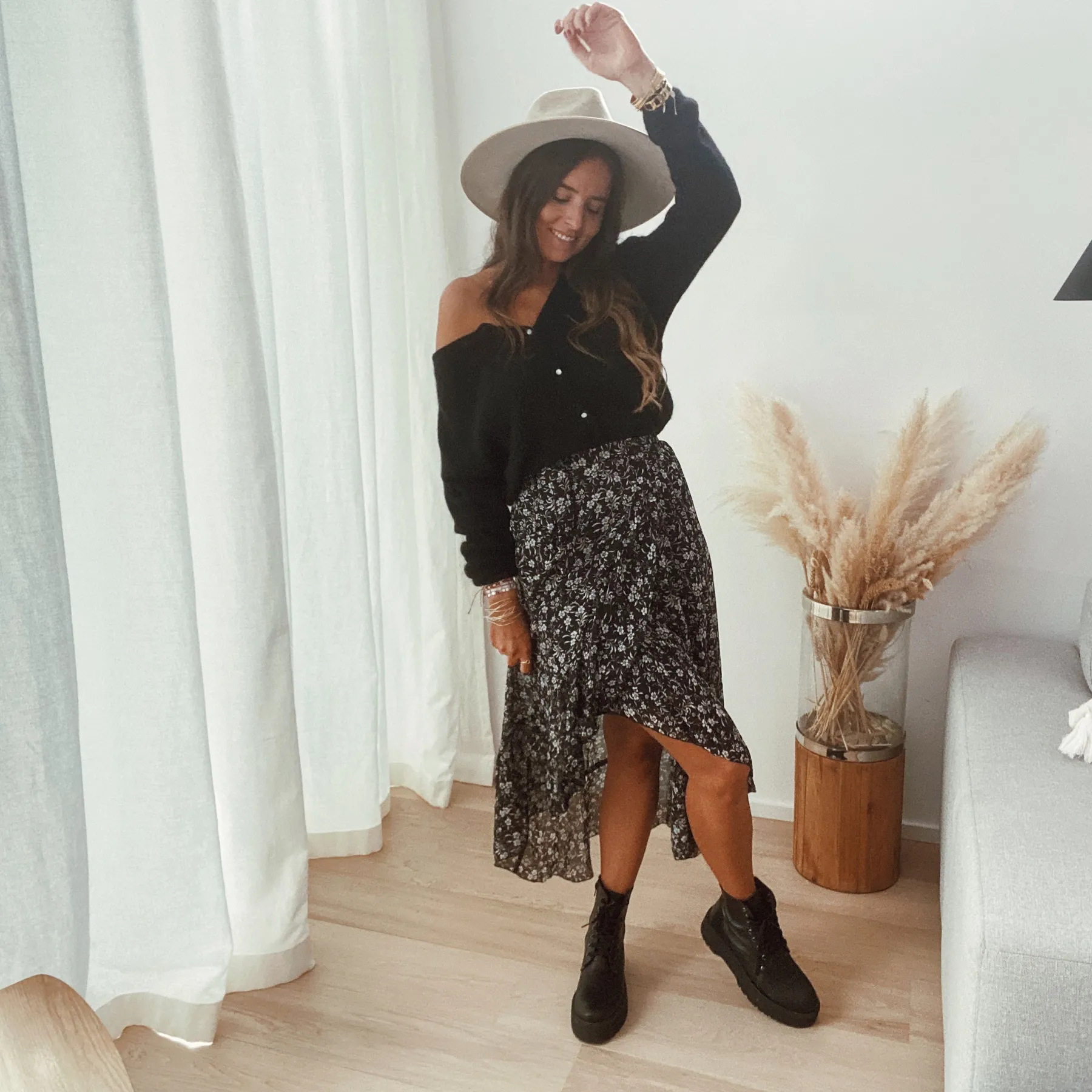 Jupes & Shorts-EASY-CLOTHES Jupe Massaya - noireEasy Clothes Noire