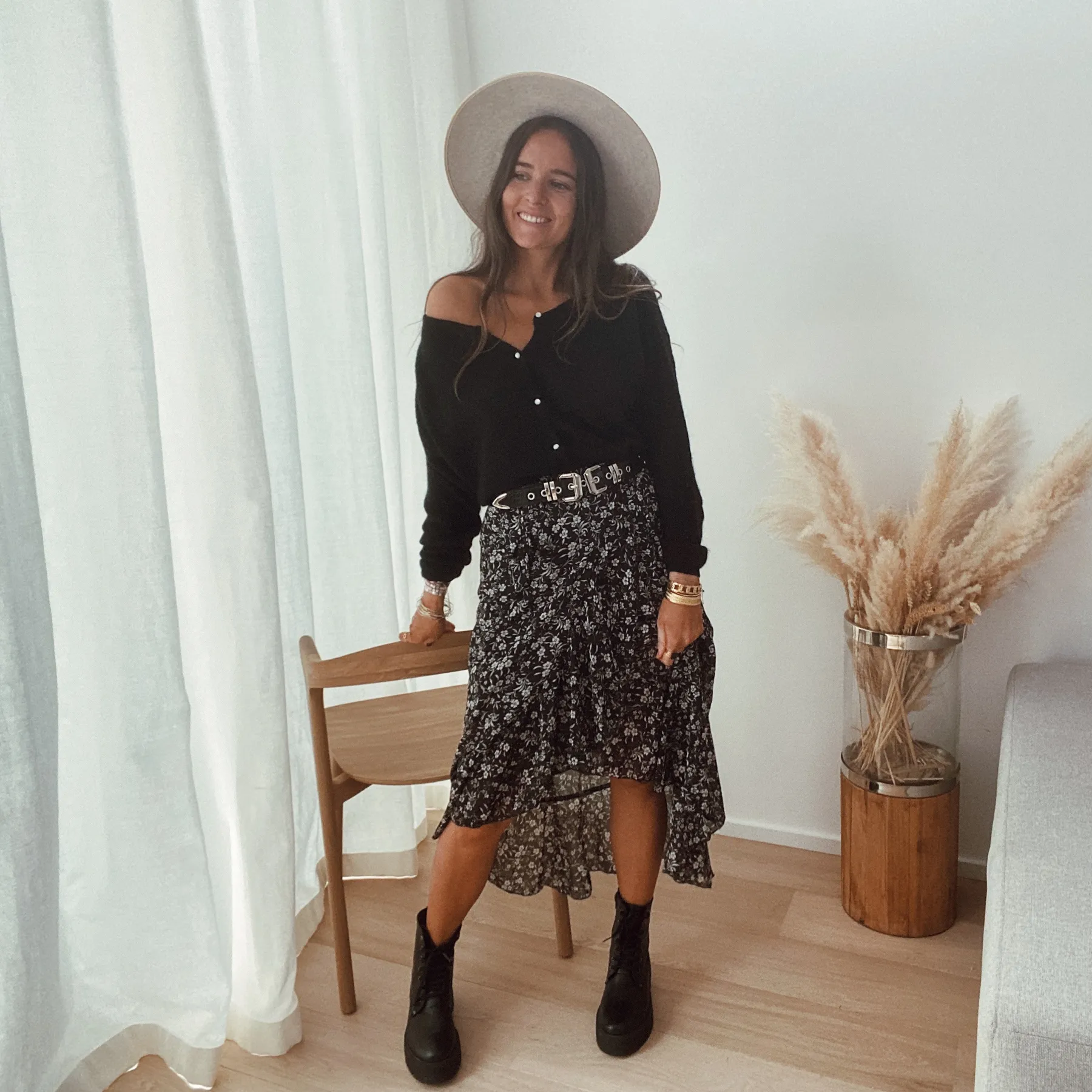 Jupes & Shorts-EASY-CLOTHES Jupe Massaya - noireEasy Clothes Noire