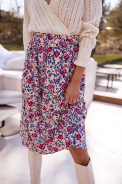 Jupes & Shorts-EASY-CLOTHES Jupe Nina - à motifsEasy Clothes À motifs