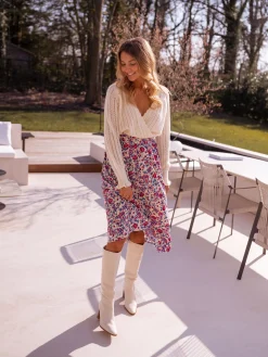 Jupes & Shorts-EASY-CLOTHES Jupe Nina - à motifsEasy Clothes À motifs