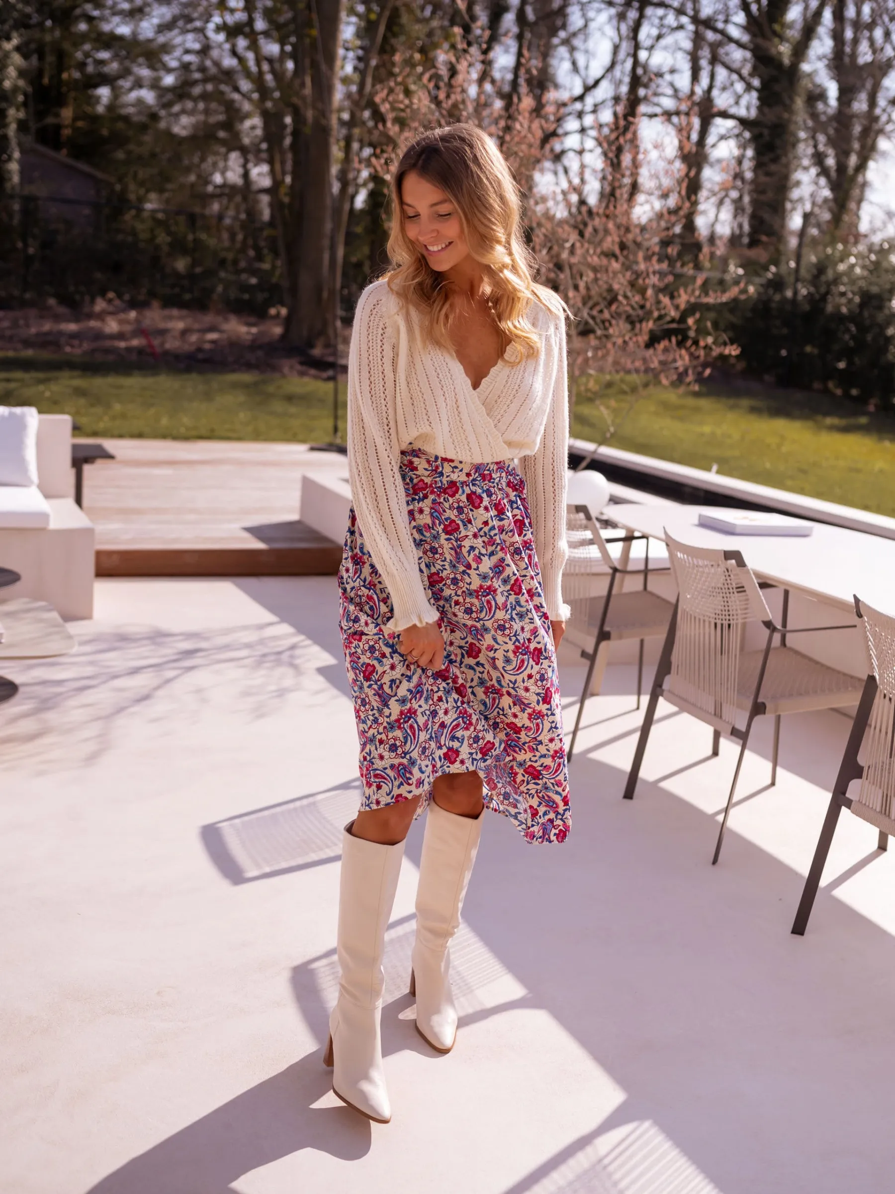 Jupes & Shorts-EASY-CLOTHES Jupe Nina - à motifsEasy Clothes À motifs