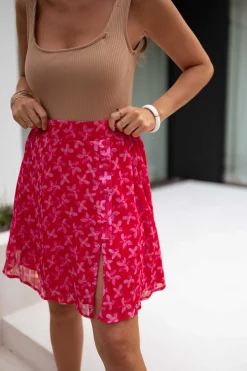 Jupes & Shorts-EASY-CLOTHES Jupe Vinga CREATION - à fleursEasy Clothes À fleurs       