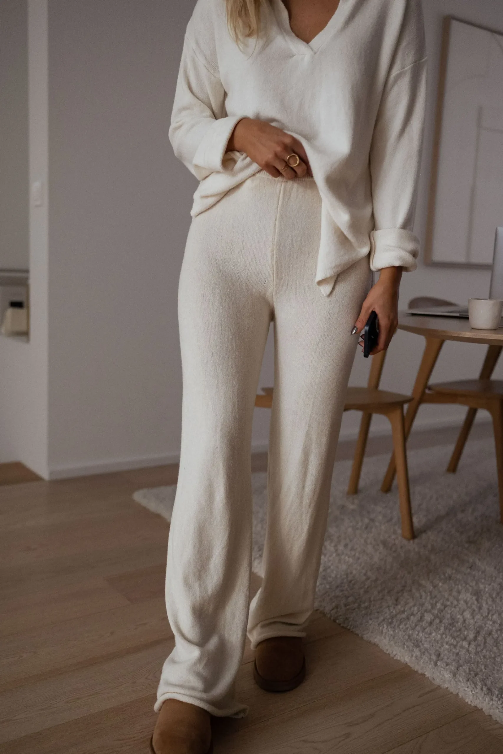Pantalons-EASY-CLOTHES Pantalon Dickie - écruEasy Clothes Écru
