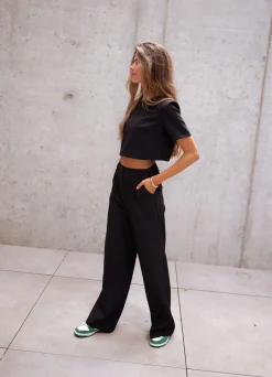 Pantalons-EASY-CLOTHES Pantalon Marius - noirEasy Clothes Noir       