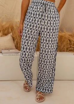 Pantalons-EASY-CLOTHES Pantalon Simona - Tie & Dye - Fluide & ConfortableEasy Clothes En tie & dye       