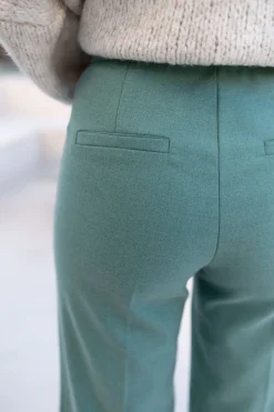 Pantalons-EASY-CLOTHES Pantalon Soda - vertEasy Clothes Vert
