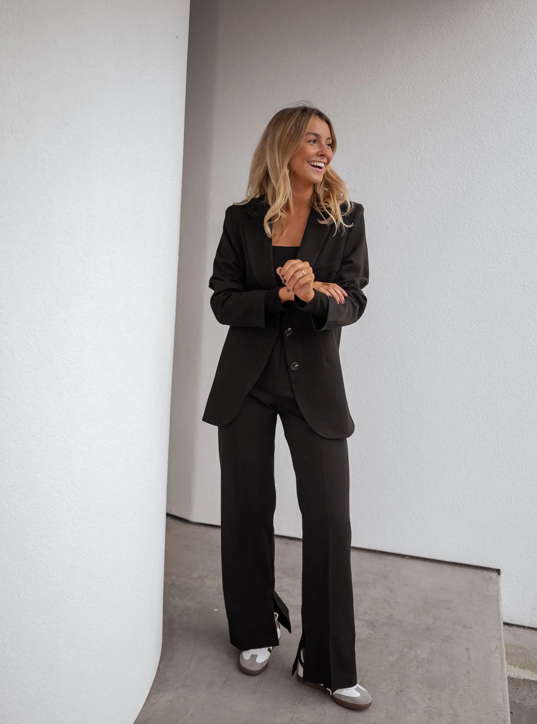 Pantalons-EASY-CLOTHES Pantalon Sulli CREATION - noirEasy Clothes Noir