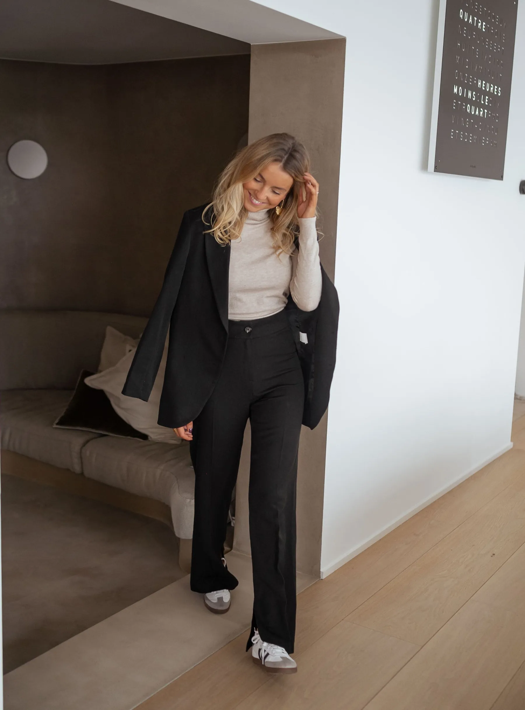 Pantalons-EASY-CLOTHES Pantalon Sulli CREATION - noirEasy Clothes Noir