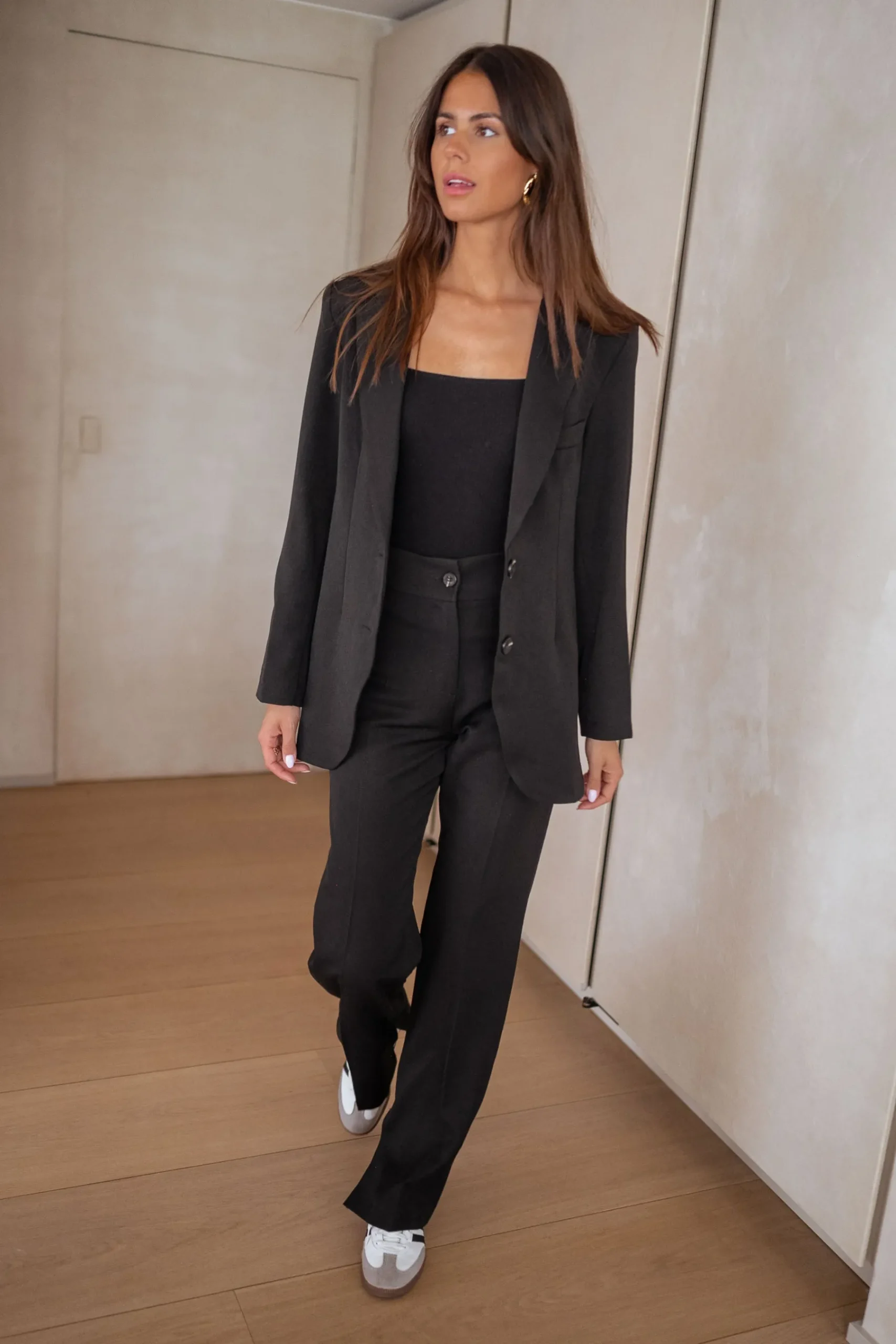 Pantalons-EASY-CLOTHES Pantalon Sulli CREATION - noirEasy Clothes Noir