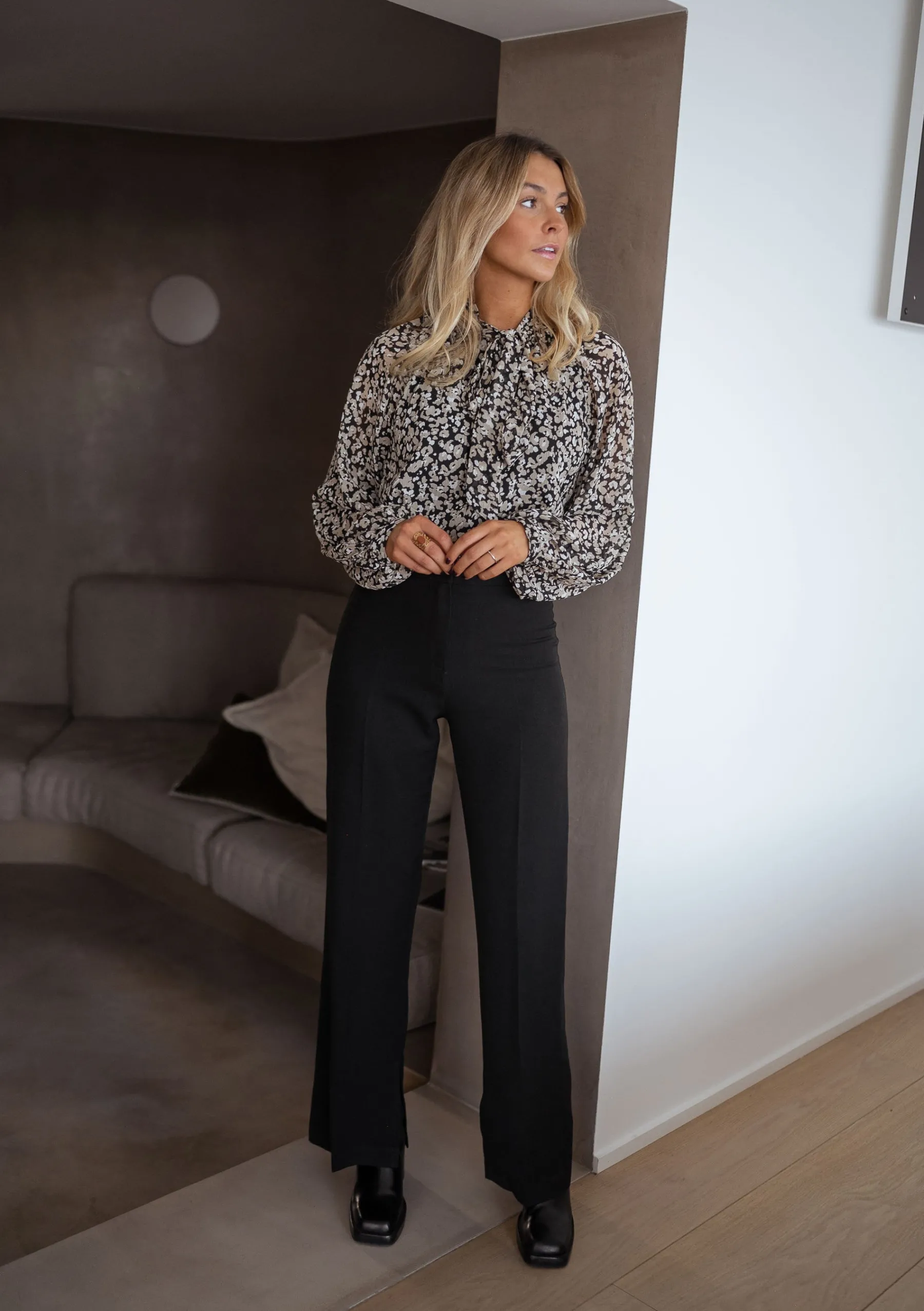 Pantalons-EASY-CLOTHES Pantalon Sulli CREATION - noirEasy Clothes Noir