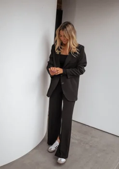 Pantalons-EASY-CLOTHES Pantalon Sulli CREATION - noirEasy Clothes Noir