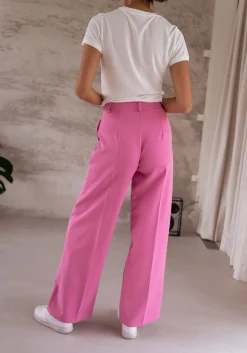 Pantalons-EASY-CLOTHES Pantalon Tudy - roseEasy Clothes Rose       