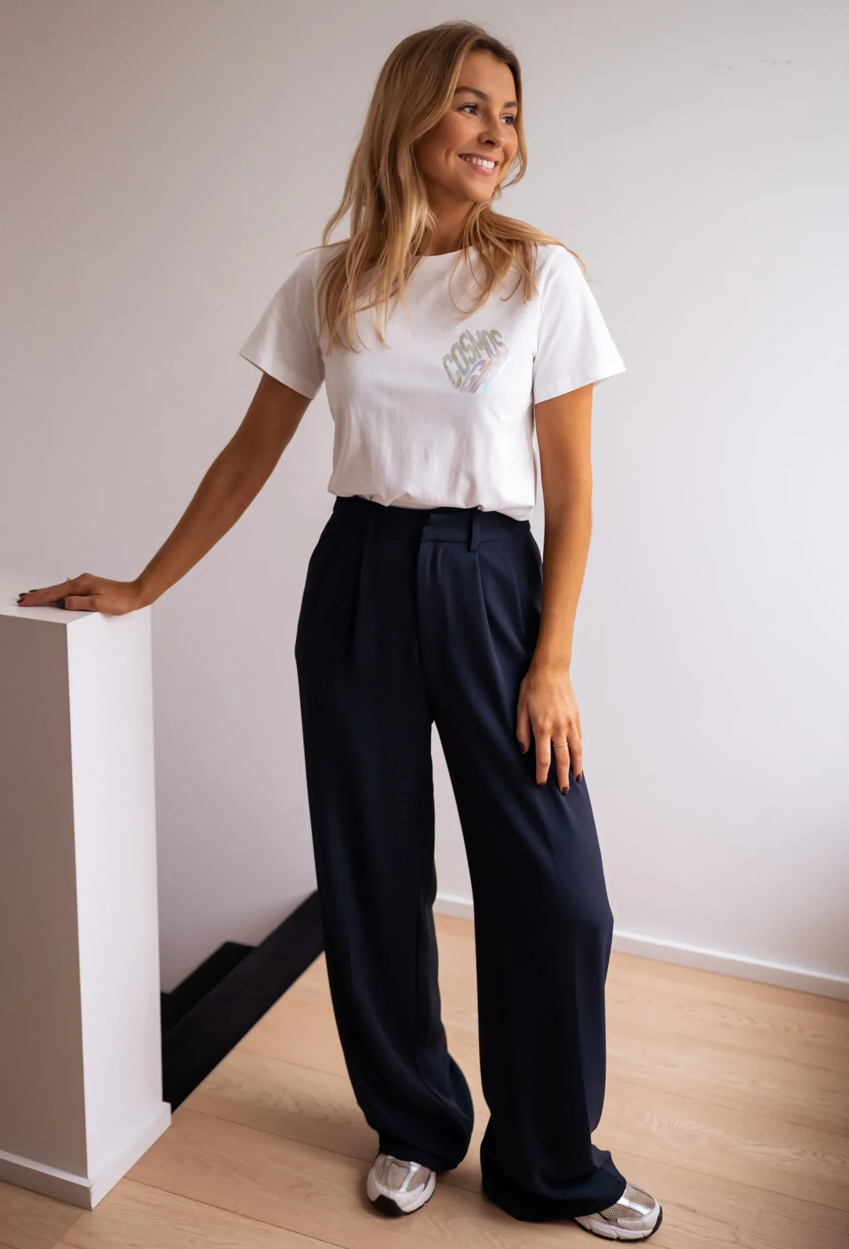 Pantalons-EASY-CLOTHES Pantalon Victor - Bleu marineEasy Clothes Bleu marine