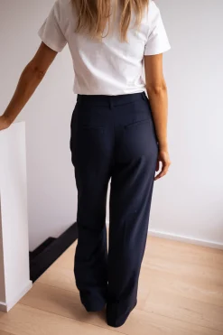 Pantalons-EASY-CLOTHES Pantalon Victor - Bleu marineEasy Clothes Bleu marine