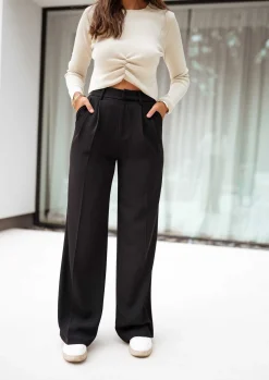 Pantalons-EASY-CLOTHES Pantalon Victor - noirEasy Clothes Noir