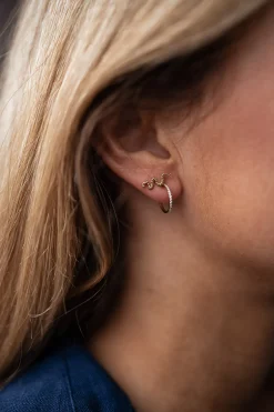 Boucles d'oreilles-EASY-CLOTHES Piercing Alys - DoréEasy Clothes Doré
