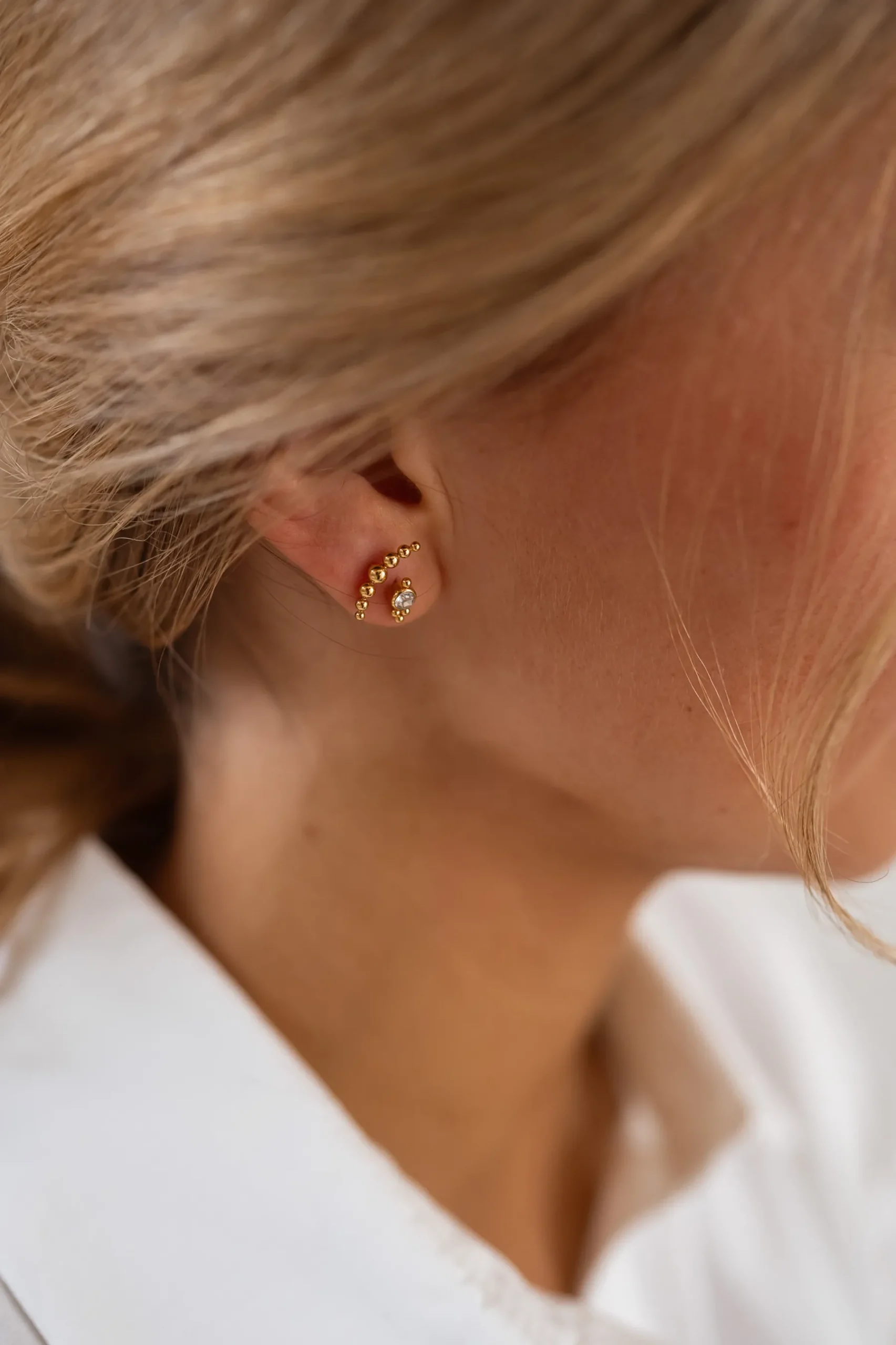 Boucles d'oreilles-EASY-CLOTHES Piercing Ezio - doréEasy Clothes Doré