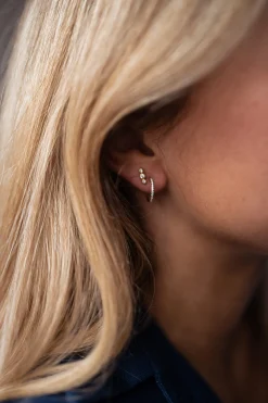 Boucles d'oreilles-EASY-CLOTHES Piercing Lya - DoréEasy Clothes Doré       