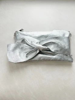 Sacs & Pochettes-EASY-CLOTHES Pochette Amil - argentéeEasy Clothes Argentée       
