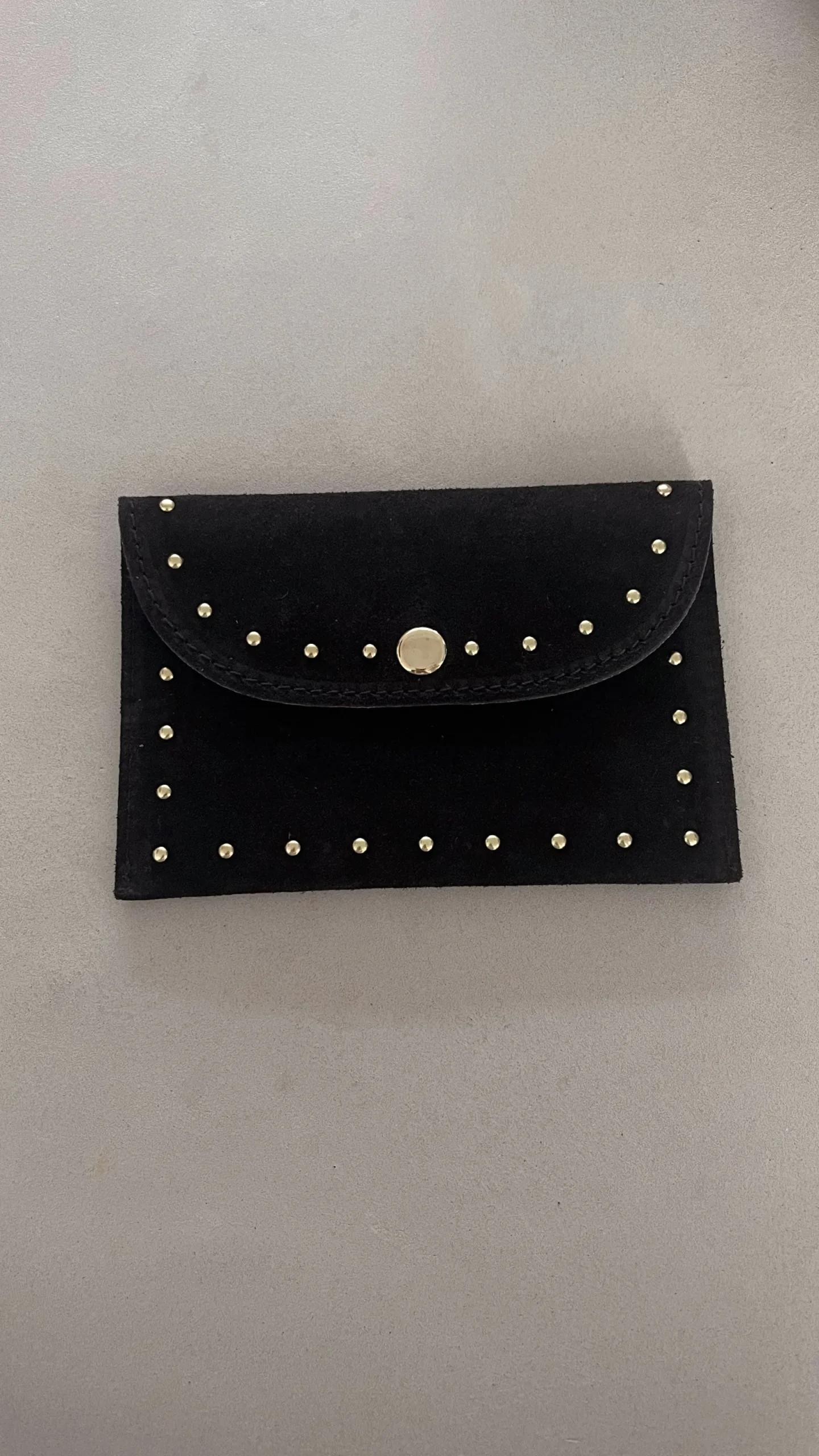 Sacs & Pochettes-EASY-CLOTHES Pochette Bil - en cuir noirEasy Clothes En cuir noir