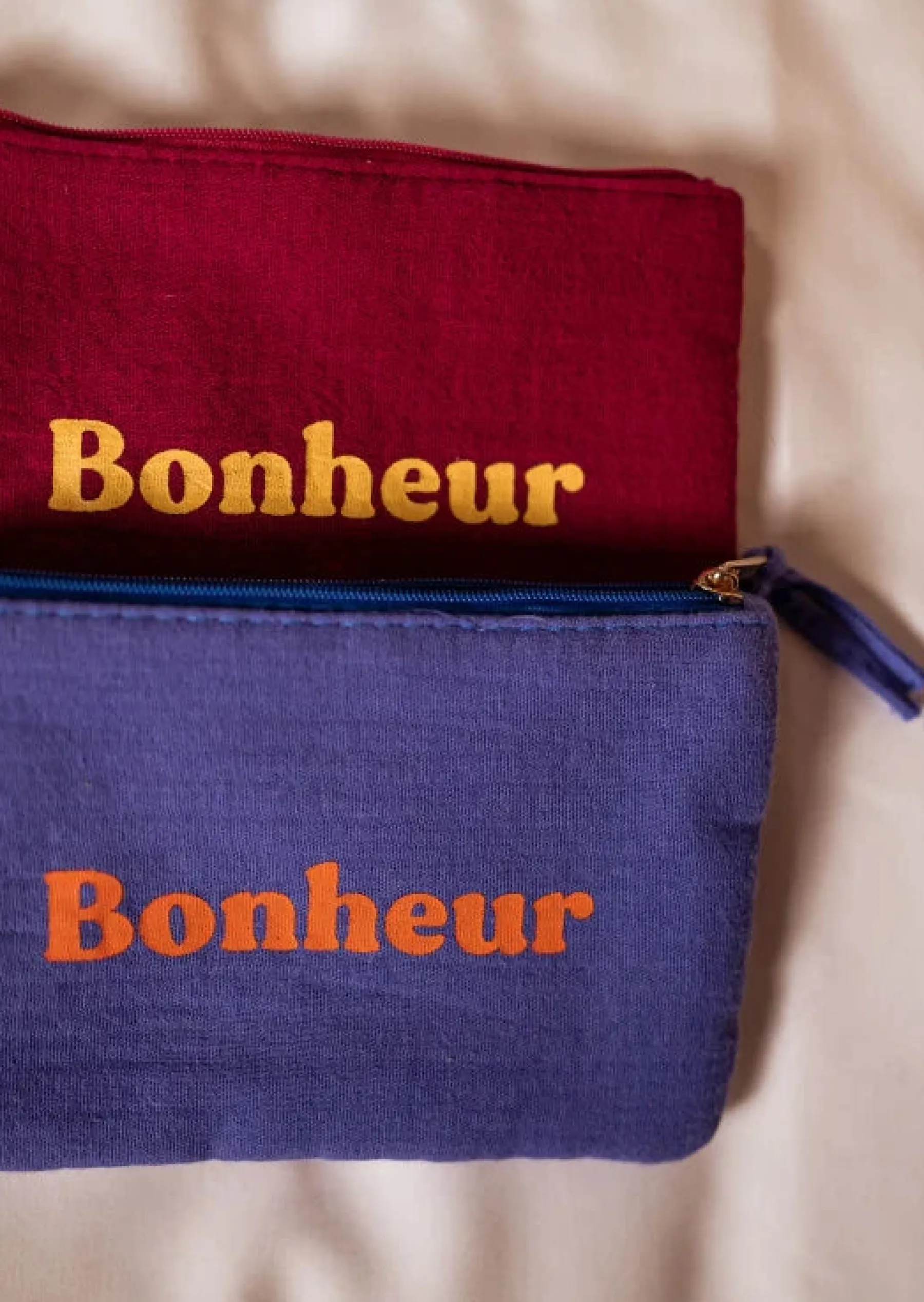 Sacs & Pochettes-EASY-CLOTHES Pochette Bonheur - Bleue - Accessoires Easy Clothes Bleu majorelle