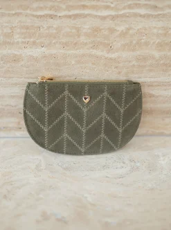 Sacs & Pochettes-EASY-CLOTHES Porte monnaie Toina - kakiEasy Clothes Kaki