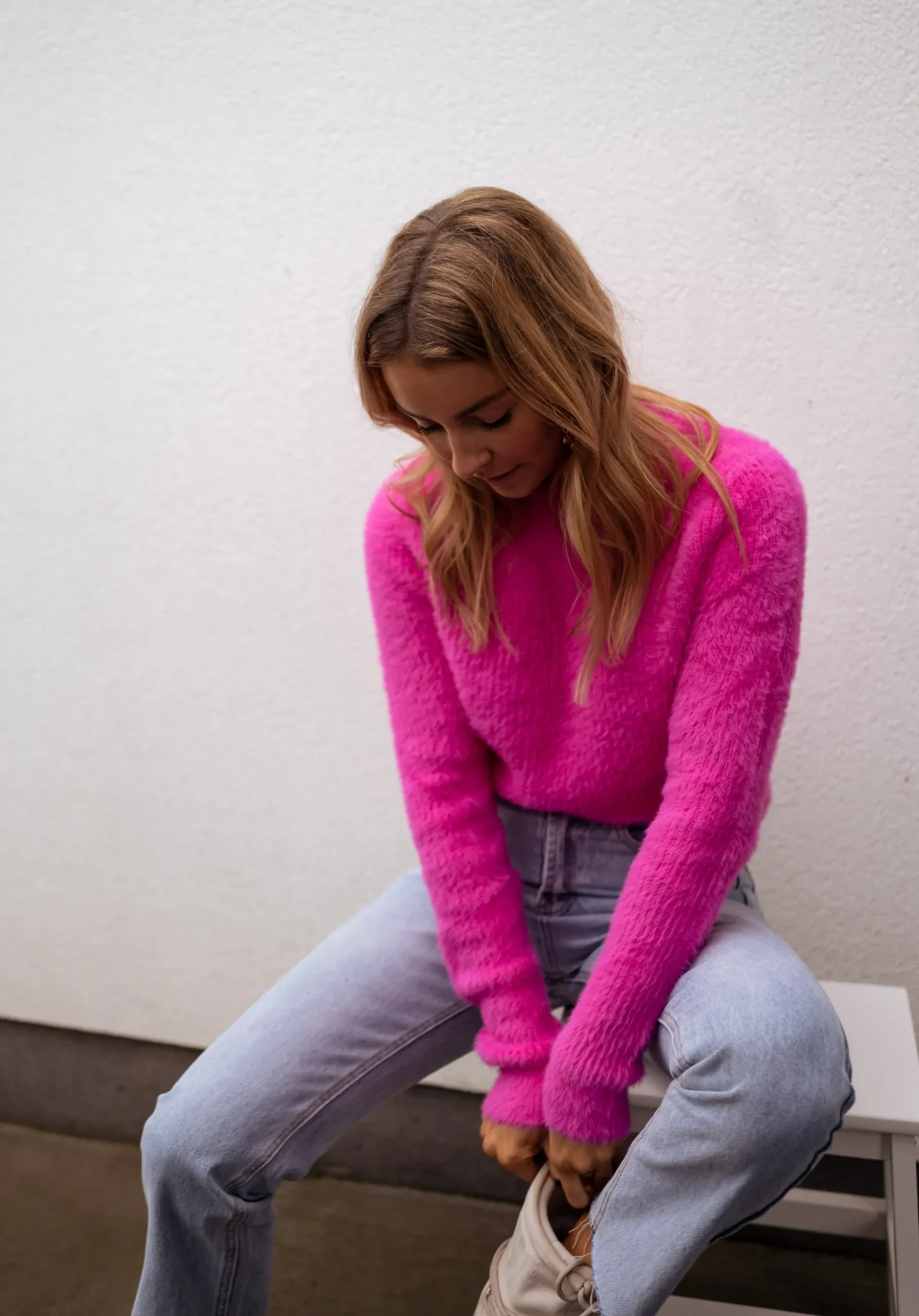 Pulls & Gilets-EASY-CLOTHES Pull - Massima - roseEasy Clothes Rose