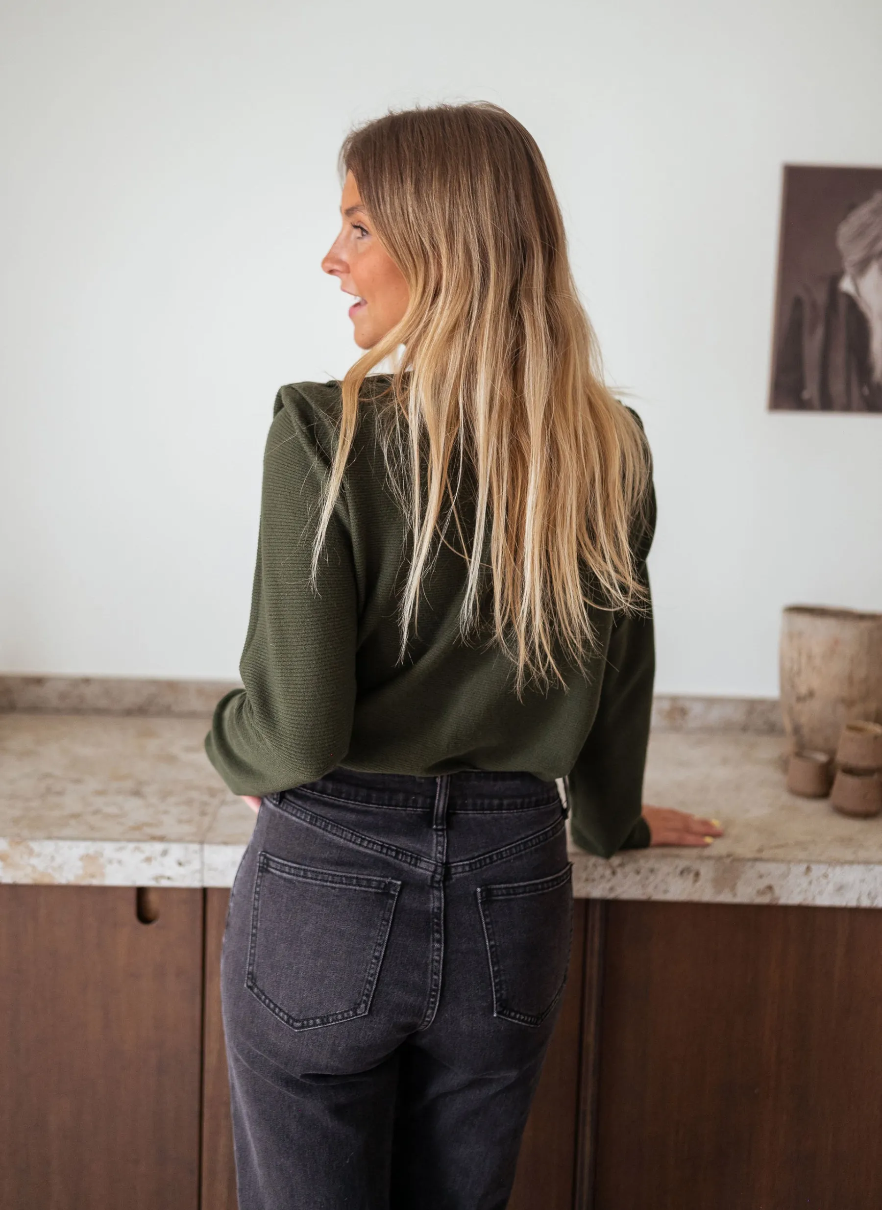 Pulls & Gilets-EASY-CLOTHES Pull Aurélien - kakiEasy Clothes Kaki