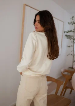 Pulls & Gilets-EASY-CLOTHES Pull Ciao - écruEasy Clothes Écru       
